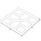 Gardenised Decorative Pavement Mold Cement Form Stamp Walkway Maker Patio Stepping Stone Pavers QI003971.2 - alternate 3